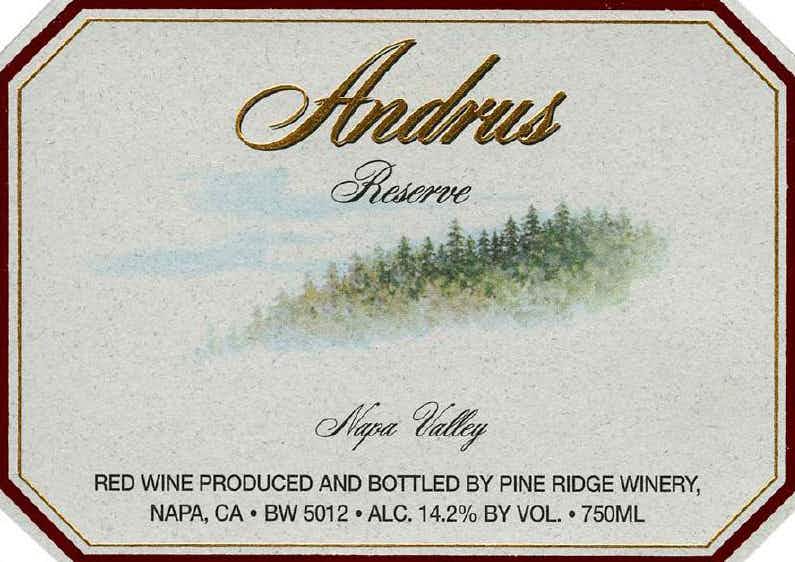 Pine Ridge Andrus Reserve 1998