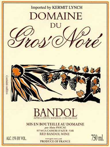 Domaine-du-Gros'Noré Bandol 2015