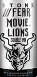 Stone Brewing Co. Fear Movie Lions Double IPA 6 pack 16oz