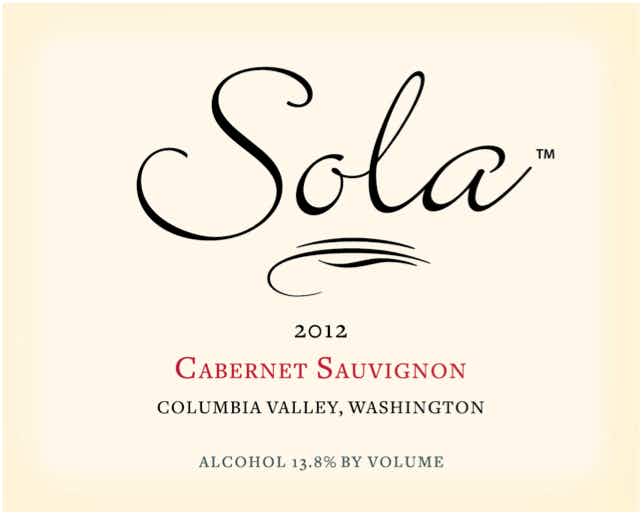 Sola Columbia Valley Cabernet Sauvignon 2012