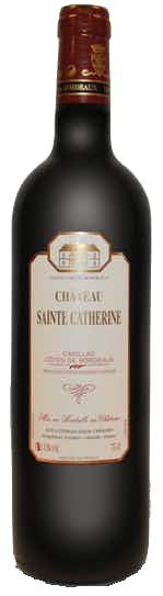 Chateau Sainte Catherine Cadillac Côtes de Bordeaux Rouge 2015