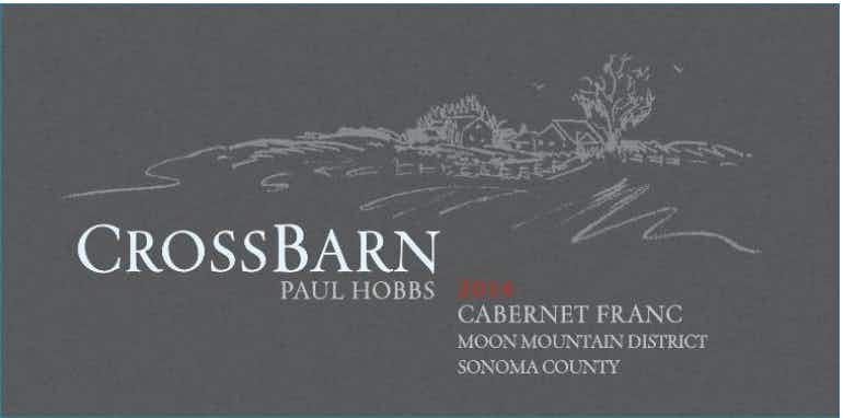 Paul Hobbs Crossbarn Moon Mountain Cabernet Franc 2014