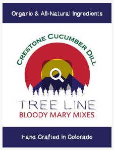 Tree Line Bloody Mary Mixes Crestone Cucumber Dill Bloody Mary Mix 32oz Bottle