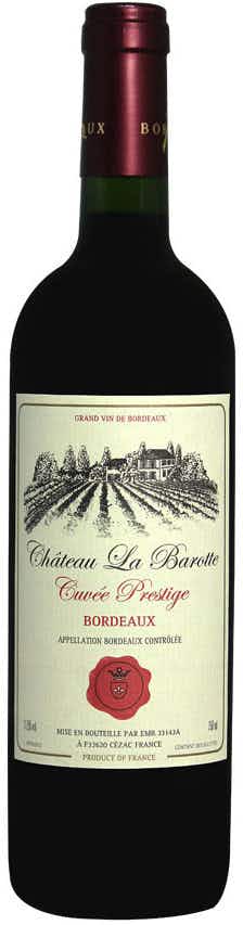 Chateau La Barotte Cuvee Prestige 2016