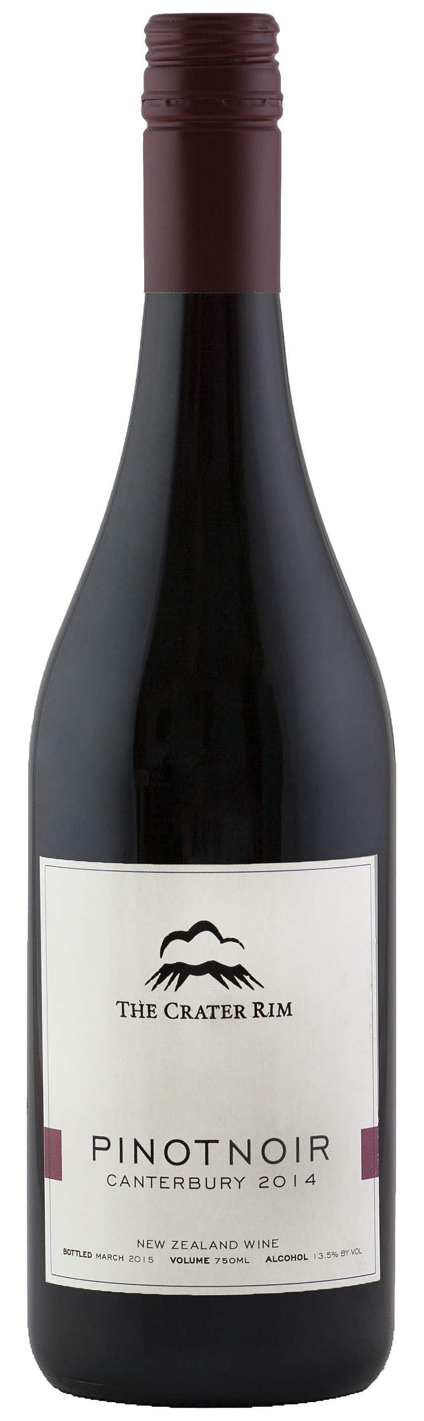 The Crater Rim Canterbury Pinot Noir 2014