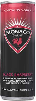 Monaco Black Raspberry Vodka Cocktail