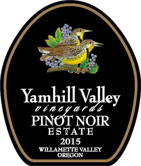 Yamhill Valley Vineyards Pinot Noir 2015