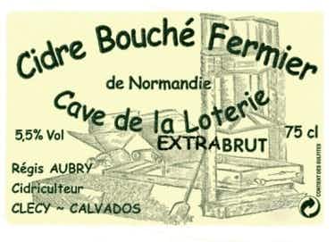 Cave de la Loterie Cidre Bouche Fermier Extra Brut 750ml