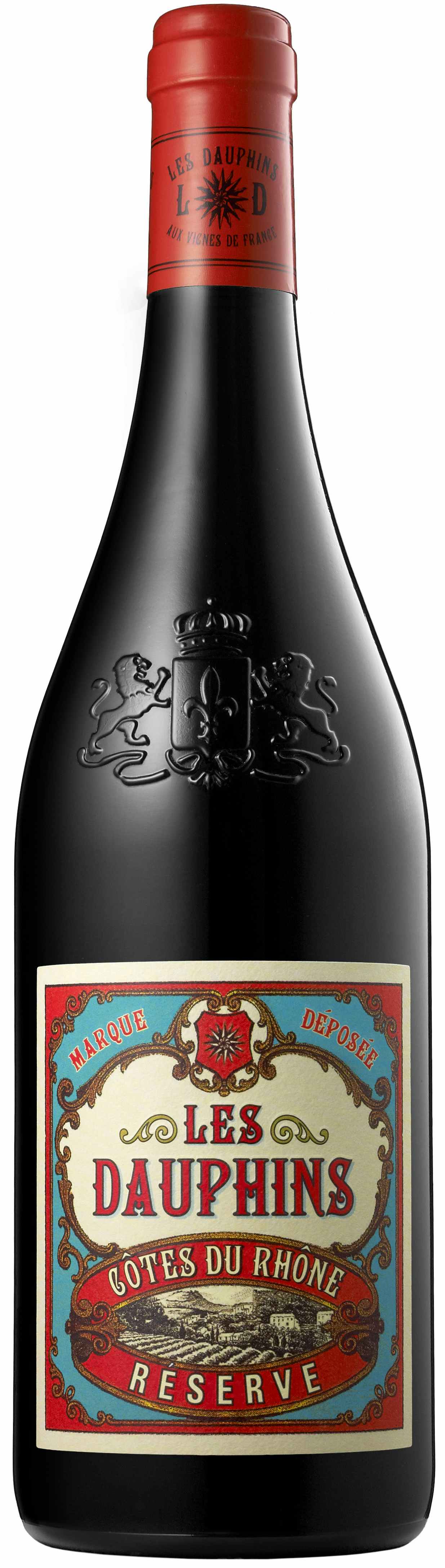 Les Dauphins Côtes du Rhône Reserve Rouge 2016