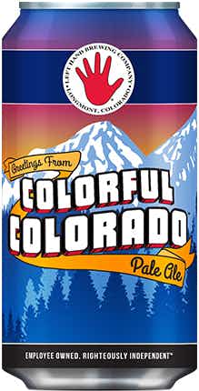 Left Hand Brewing Colorful Pale Ale 6 pack 12oz