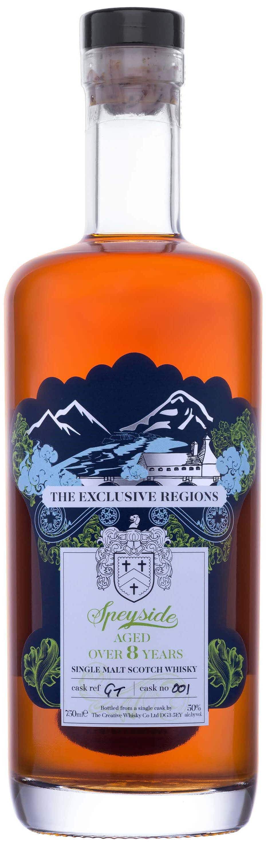 The Exclusive Malts The Exclusive Regions Speyside Single Malt Scotch Whisky 8 year old