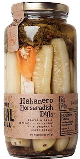 The Real Dill Habanero Horseradish Dills 16oz Jar