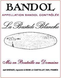 Domaine La Bastide Blanche BASTIDE BLANCHE BANDOL ROUGE 2015