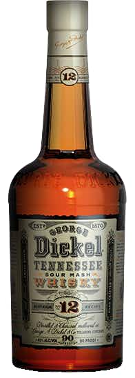 George Dickel Tennessee Sour Mash Whisky 12 year old