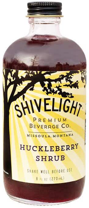 Shivelight Huckleberry Shrub 8oz Bottle