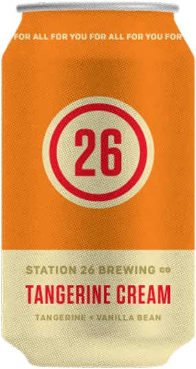 Station 26 Brewing Co. Tangerine Cream 6 pack 12oz Can