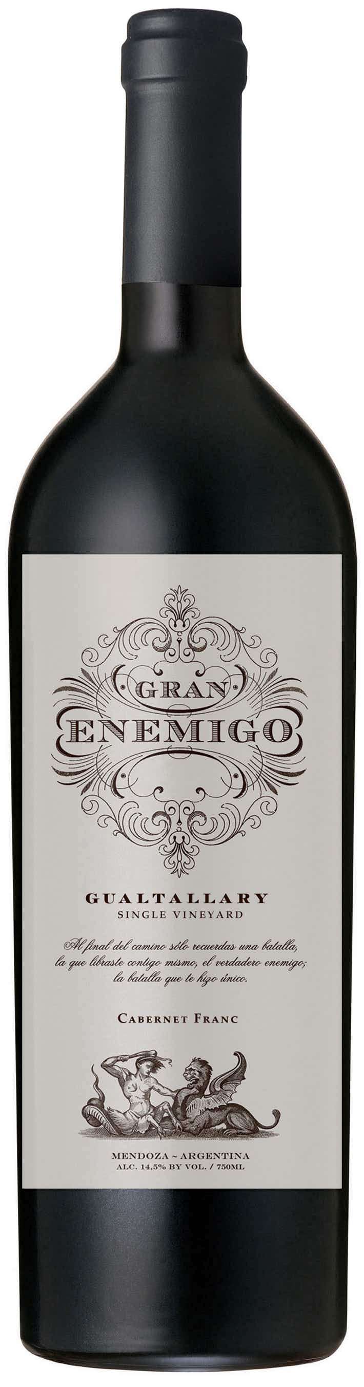 El Enemigo Gran Enemigo Gualtallary Single Vineyard Cabernet Franc 2013