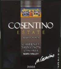 Cosentino Hoops Ranch Estate Cabernet Sauvignon 2002