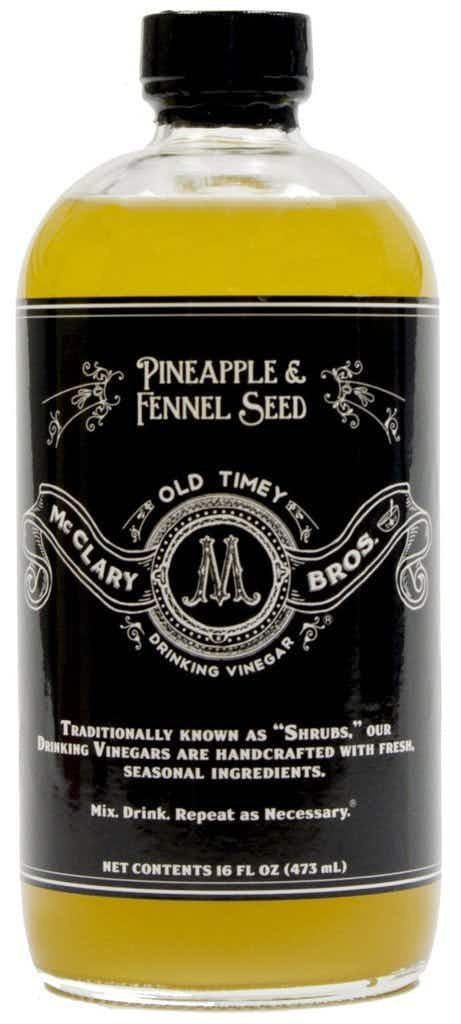 McClary Bros. Pineapple & Fennel Seed Drinking Vinegar 16oz