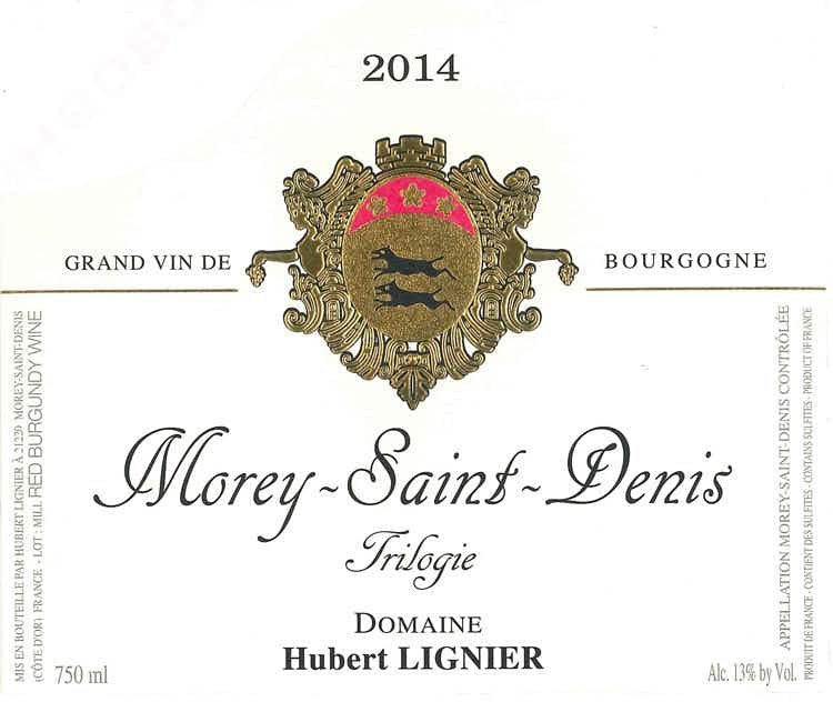 Domaine Hubert Lignier Morey St. Denis Trilogie 2014