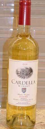 Cardella Winery Albarino Hunter's Vineyard California 2016