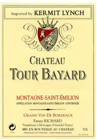 Chateau Tour Bayard Montagne Saint Emilion 2014