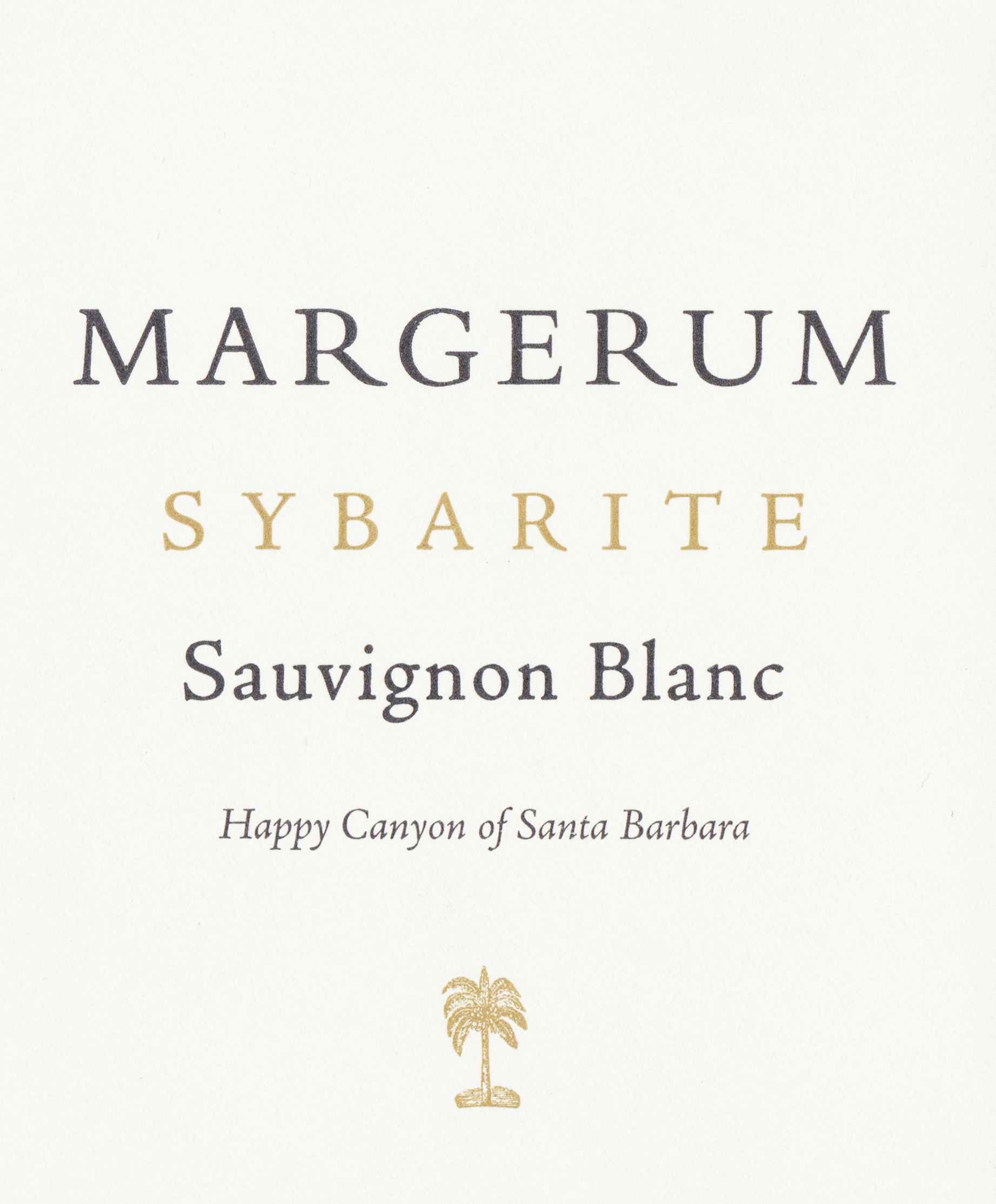 Margerum Sybarite Sauvignon Blanc 2017