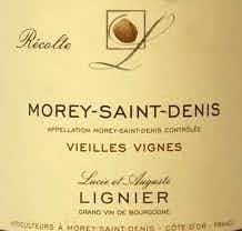 Domaine Hubert Lignier Morey Saint Denis 1er Cru Vieilles Vignes 2013