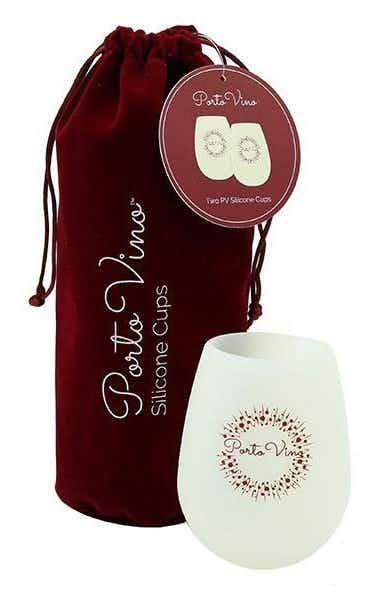 PortoVino Silicone Wine Cups