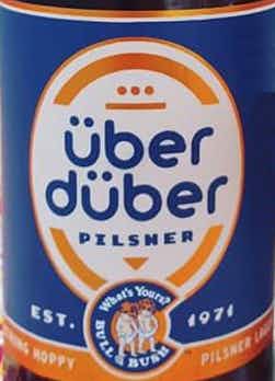 Bull & Bush Brewery Uber Duber Pilsner 500ml Bottle