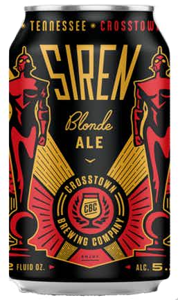 Crosstown Brewing Company Siren Blonde Ale 6 pack 355ml