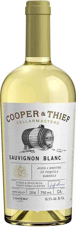 Cooper & Thief Cellarmasters Tequila Barrel Aged Sauvignon Blanc 2016