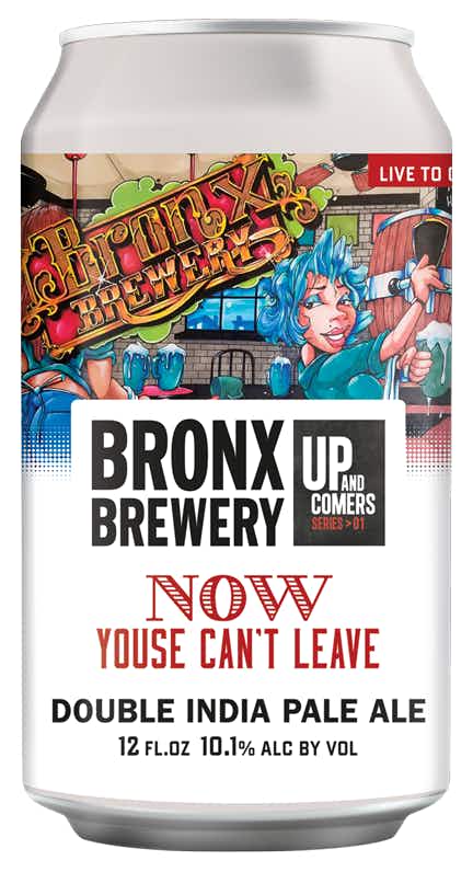 The Bronx Brewery Now Youse Can't Leave Double IPA 4 pack 16oz Can