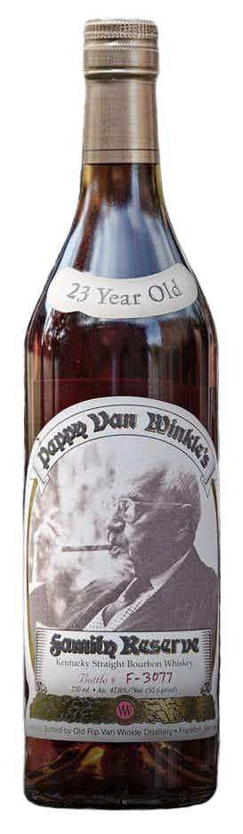 Old Rip Van Winkle Distillery Pappy Van Winkle's Family Reserve Bourbon 23 year old