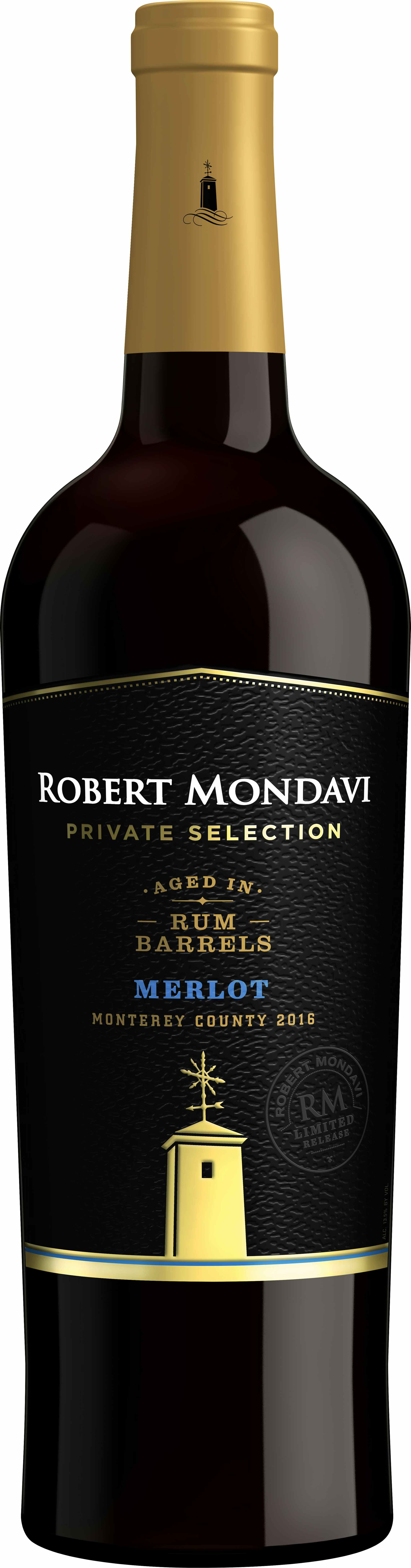 Robert Mondavi Private Selection Rum Barrel Aged Merlot 2016