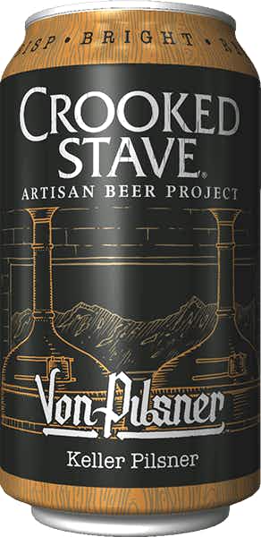 Crooked Stave Von Pilsner 6 pack 12oz Can