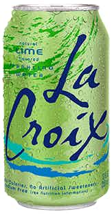 La Croix Sparkling Water Lime 12oz