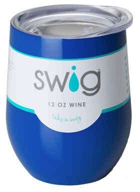Swig Bottles Royal Blue Wine Cup 12oz