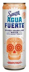 Sauza Agua Fuerte Grapefruit 4 pack 12oz