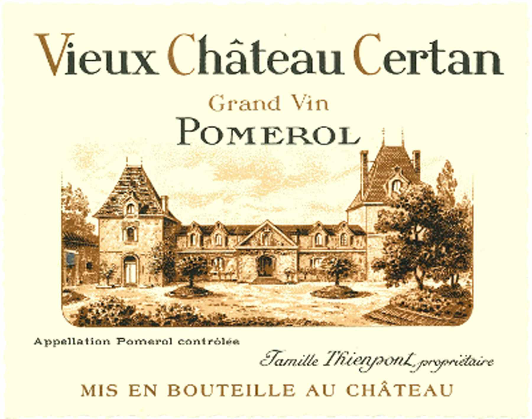 Vieux Chateau Certan Pomerol 2015