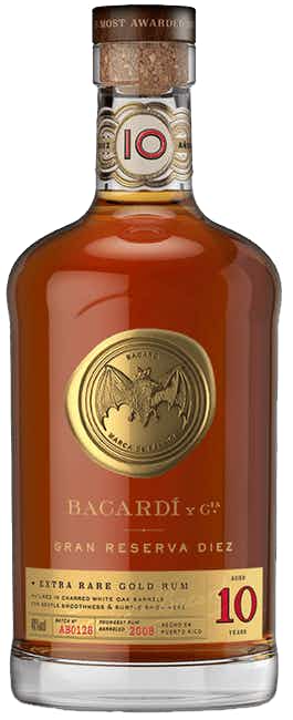 Bacardi Gran Reserva Diez 10 year old