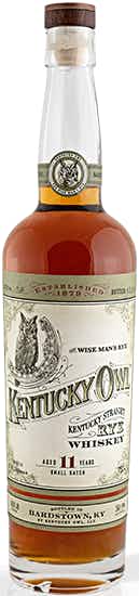 Kentucky Owl Kentucky Straight Rye Whiskey Batch #2 11 year old
