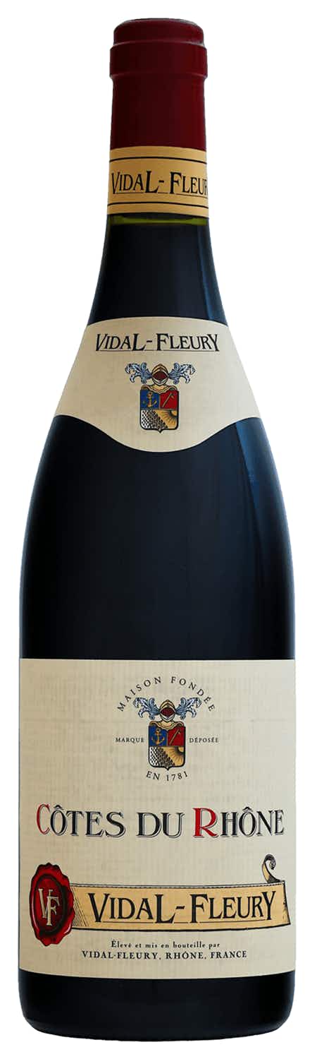 J. Vidal-Fleury Côtes du Rhône 2015