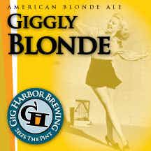Gig Harbor Brewing Giggly Blonde 6 pack 12oz