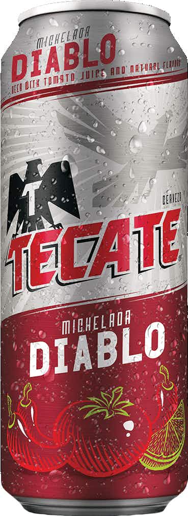 Tecate Diablo 24oz Can