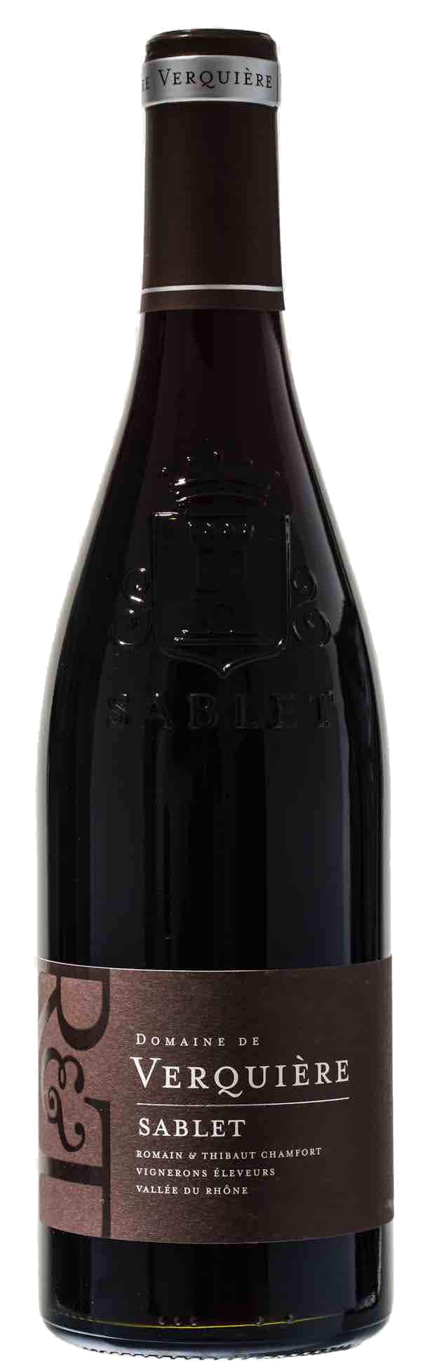 Domaine-de-Verquière Côtes du Rhône Villages Sablet Rouge 2014