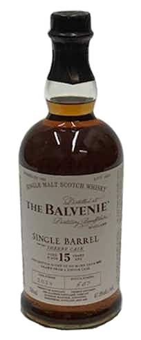 Balvenie Single Barrel Single Malt Scotch Whisky 15 year old