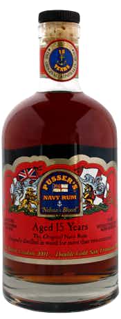 Pusser's Nelson's Blood British Navy Rum 15 year old