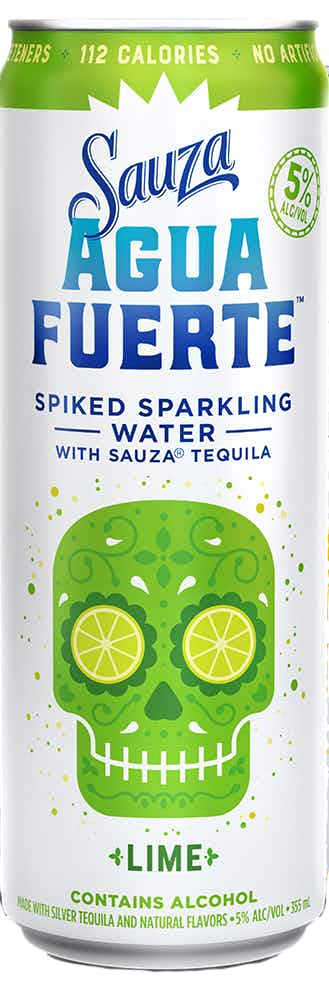Sauza Agua Fuerte Lime 4 pack 12oz