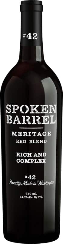 Spoken Barrel Meritage Red Blend 2016